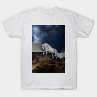 wild and white horse T-Shirt